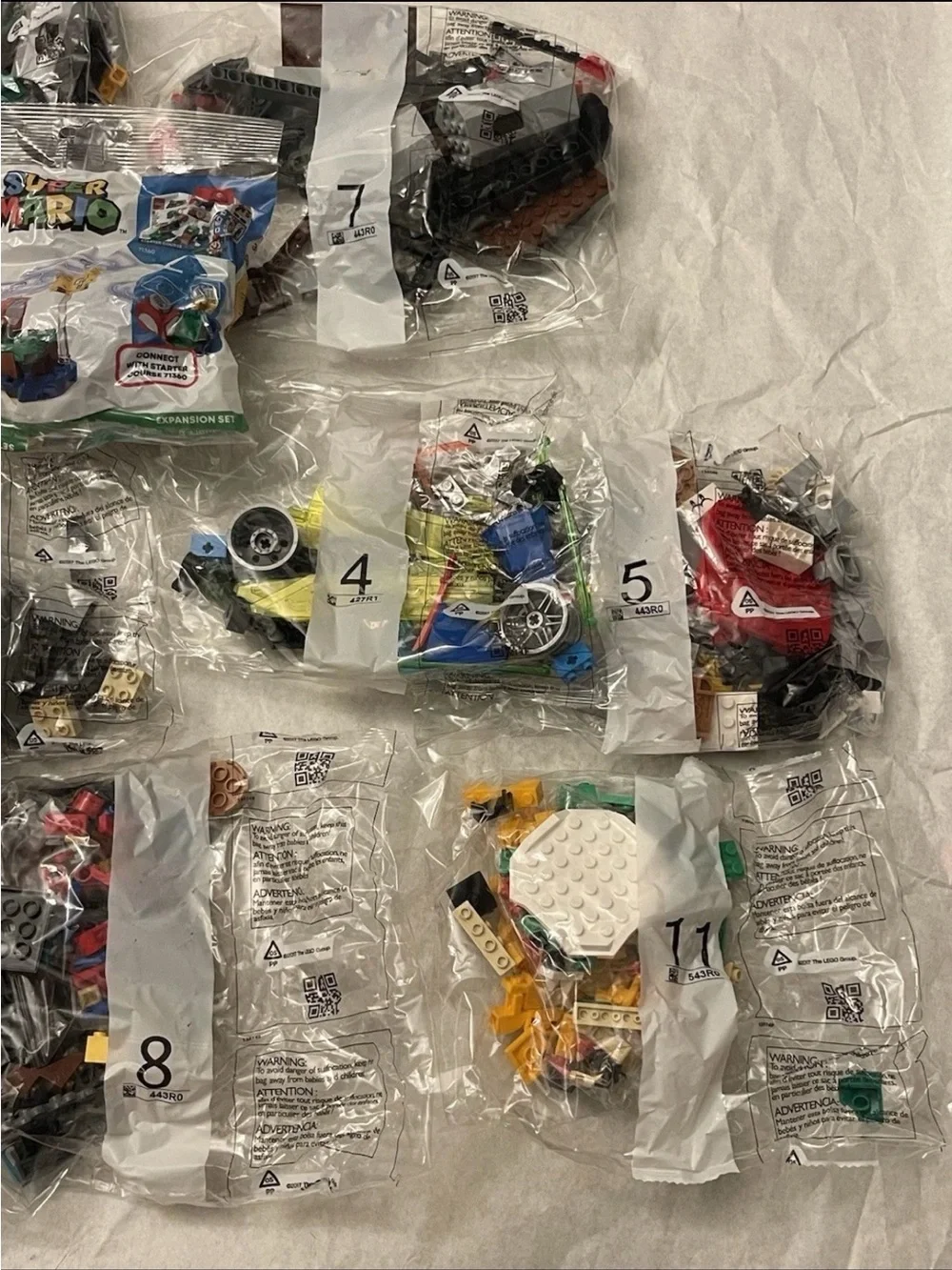 LEGO Super Mario 71369 Bowser’s Castle Boss Battle Open Box Sealed Bags As Is
